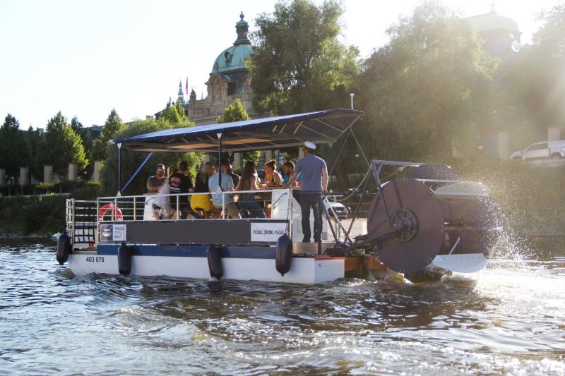 Prague Pedal Beer Boat