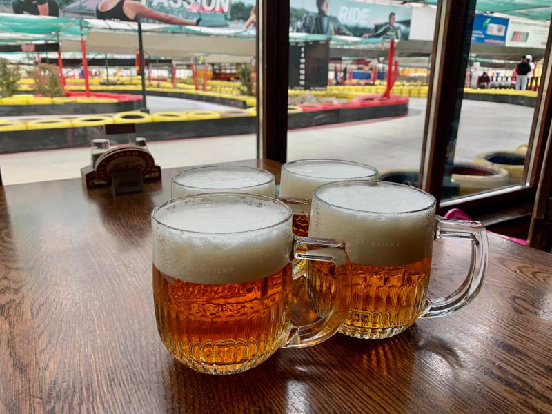 Prague Go-Karting & Unlimited Beer
